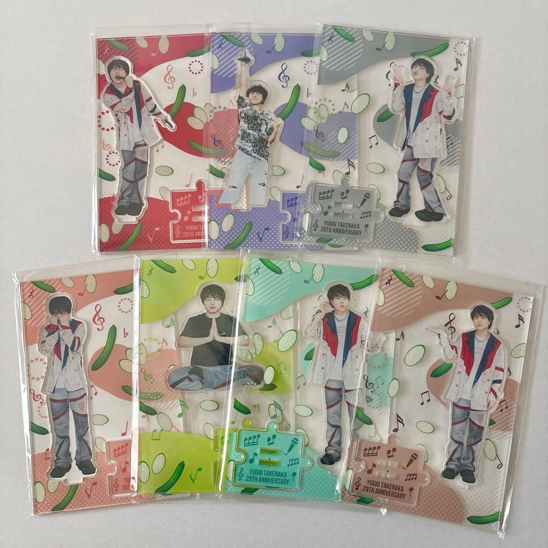 最終値下げ❣️／竹中雄大／アクリルスタンド／7枚セット／おまけ付き