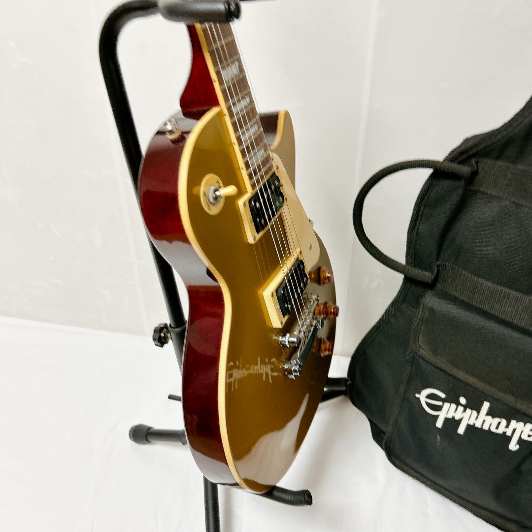 美品 Epiphone エピフォン Lespaul レスポール Gold Top