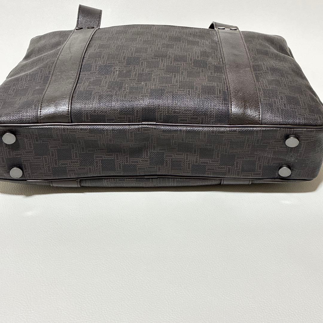 dunhill ダンヒル ビジネスバッグ ブリーフケース A4収納可 PC収納可