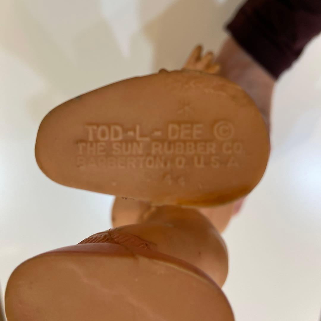 【希少・完動品】1950s 米国サンラバー社 TOD-L-DEE ラバードール