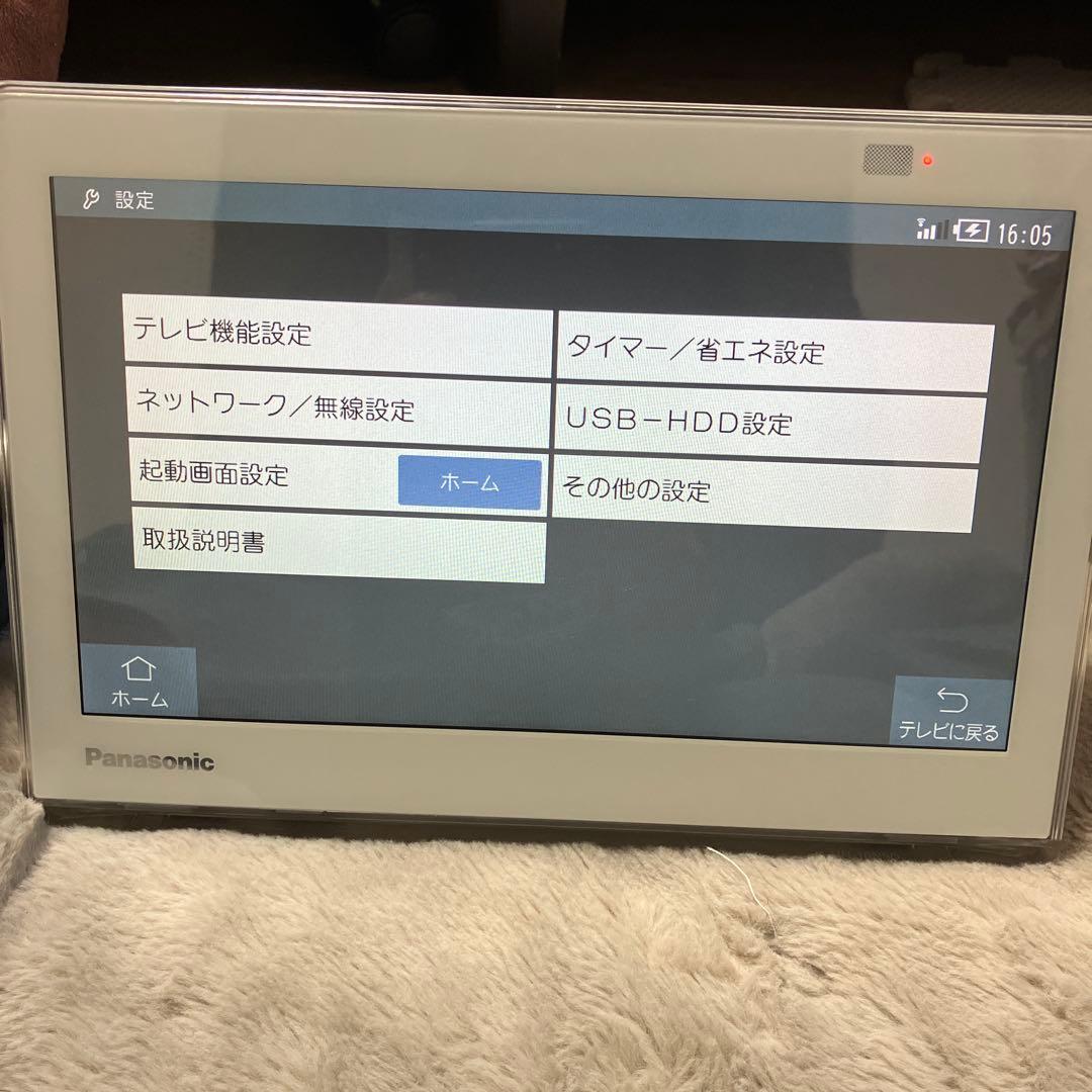 Panasonic UN-10N9-Wポータブルテレビ