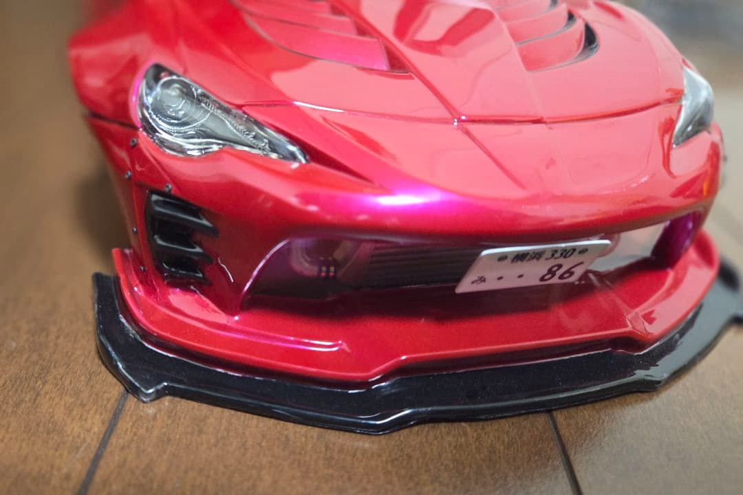 PANDORA RC トヨタ 86 1/10 ボディのみ エアブラシ塗装