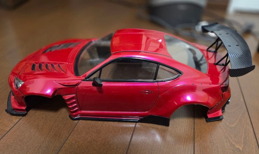 PANDORA RC トヨタ 86 1/10 ボディのみ エアブラシ塗装