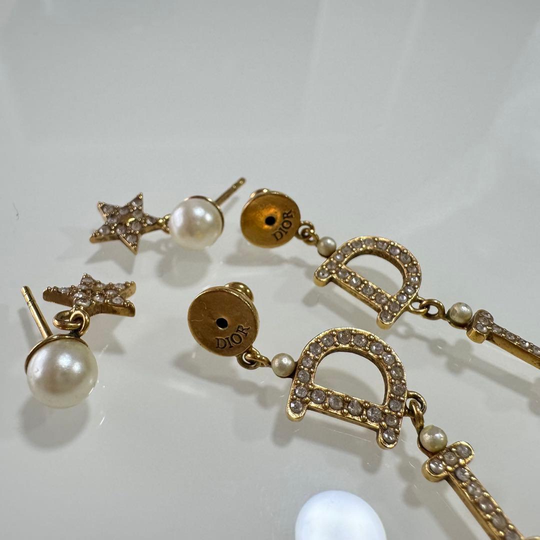 【最終値下げ】Christian Dior トライバル ロング ピアス GP