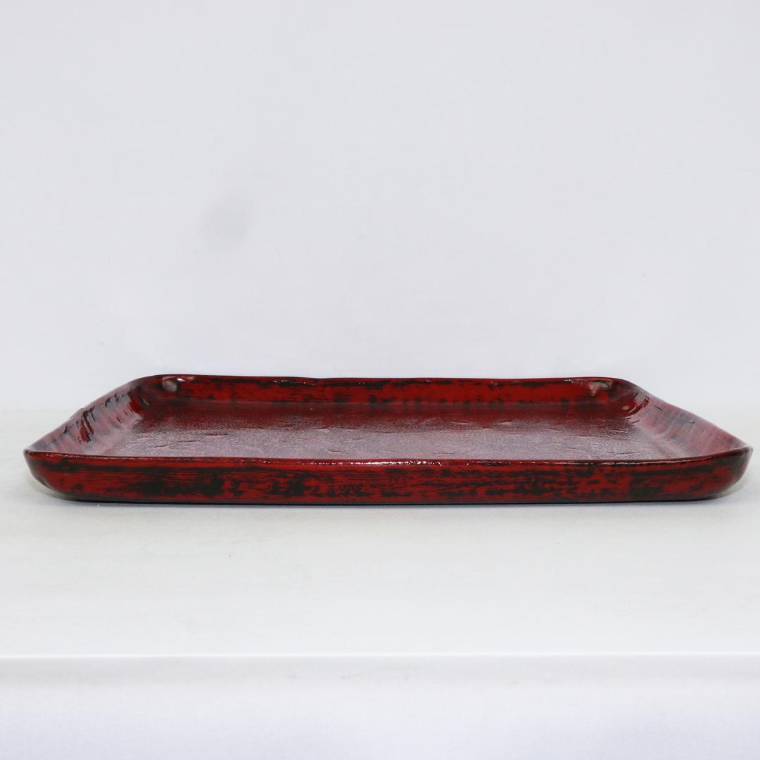 角盆　5客　漆　会席　箱付き木製　蒔絵 折り鶴