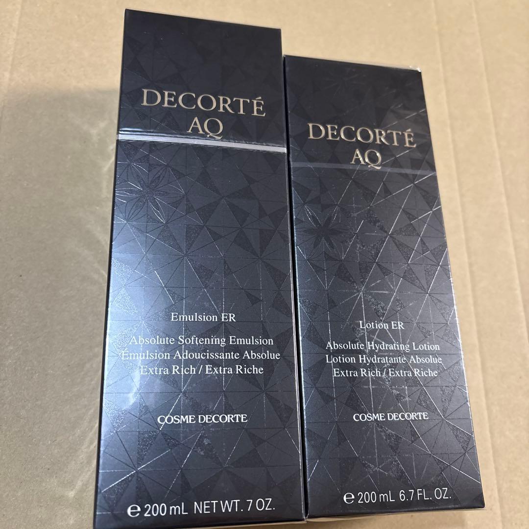 DECORTÉ AQ エマルジョンER & ローションER セット