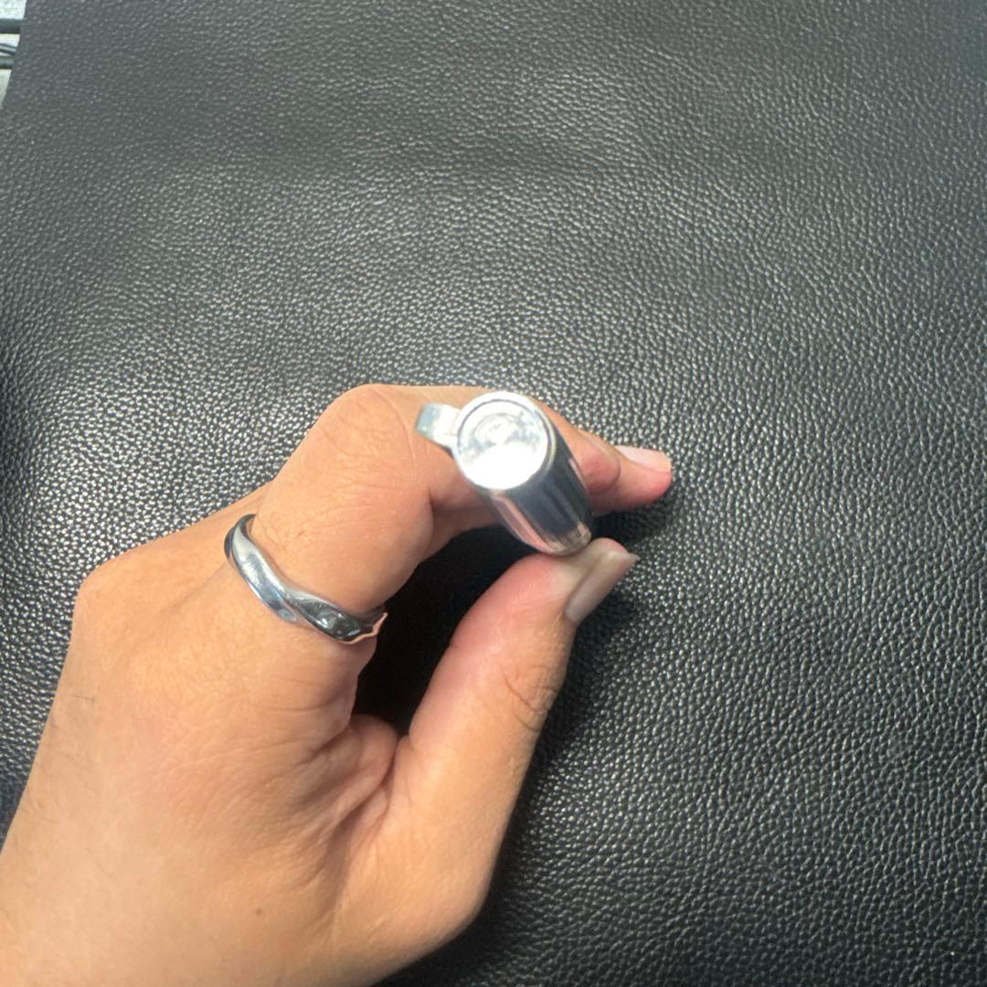 SAILOR シルバー万年筆 ストライプデザイン18KWG 現状品