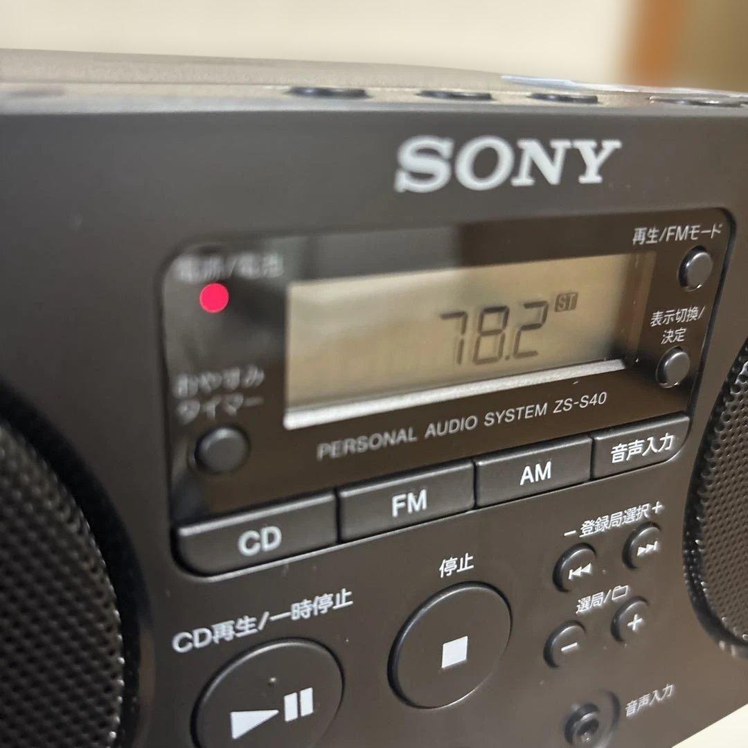 SONY ソニー パーソナルオーディオシステム　　ZS-S40