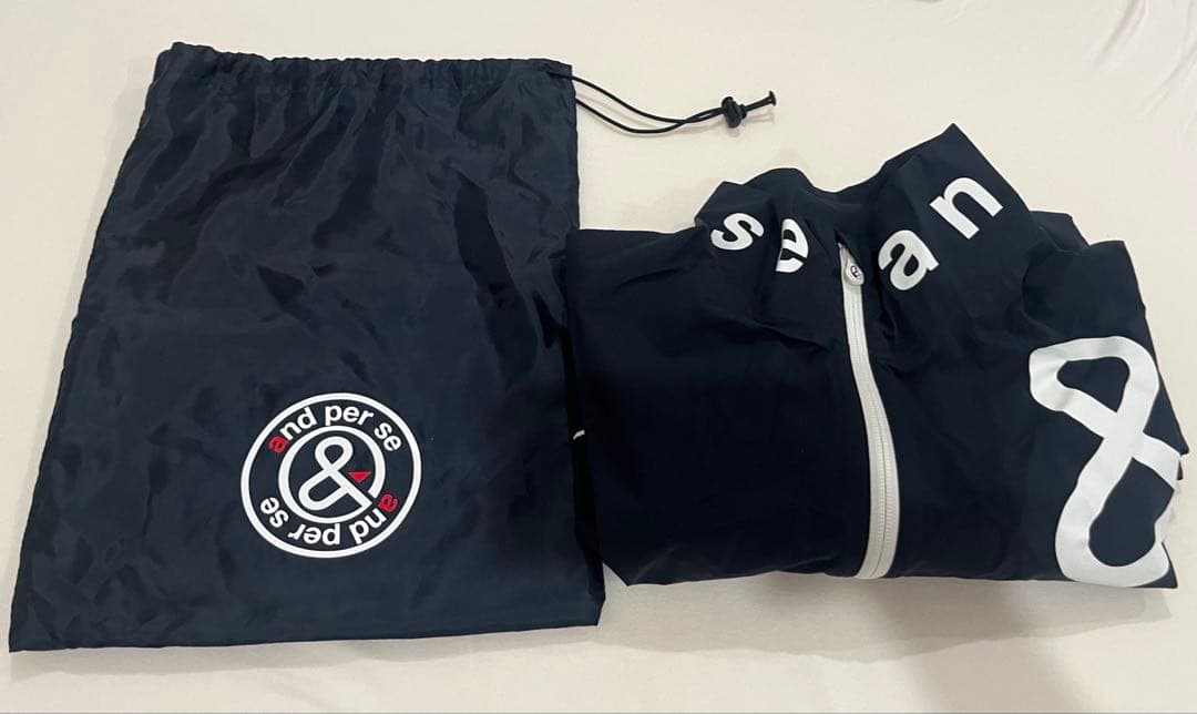 【美品】アンパスィ＊ライトレインブルゾン＊レディース＊Ｌサイズ