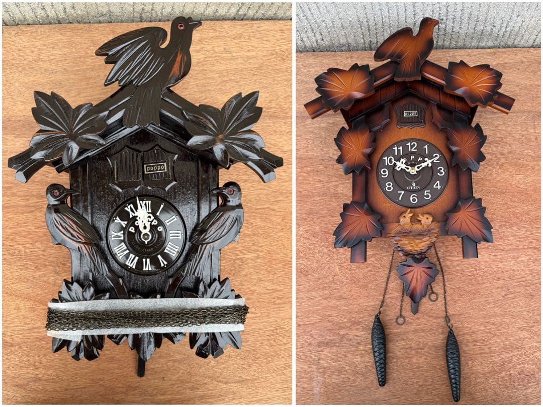 鳩*屋様 【O-1824】手塚時計 シチズン POPPO 27 QP-433 鳩