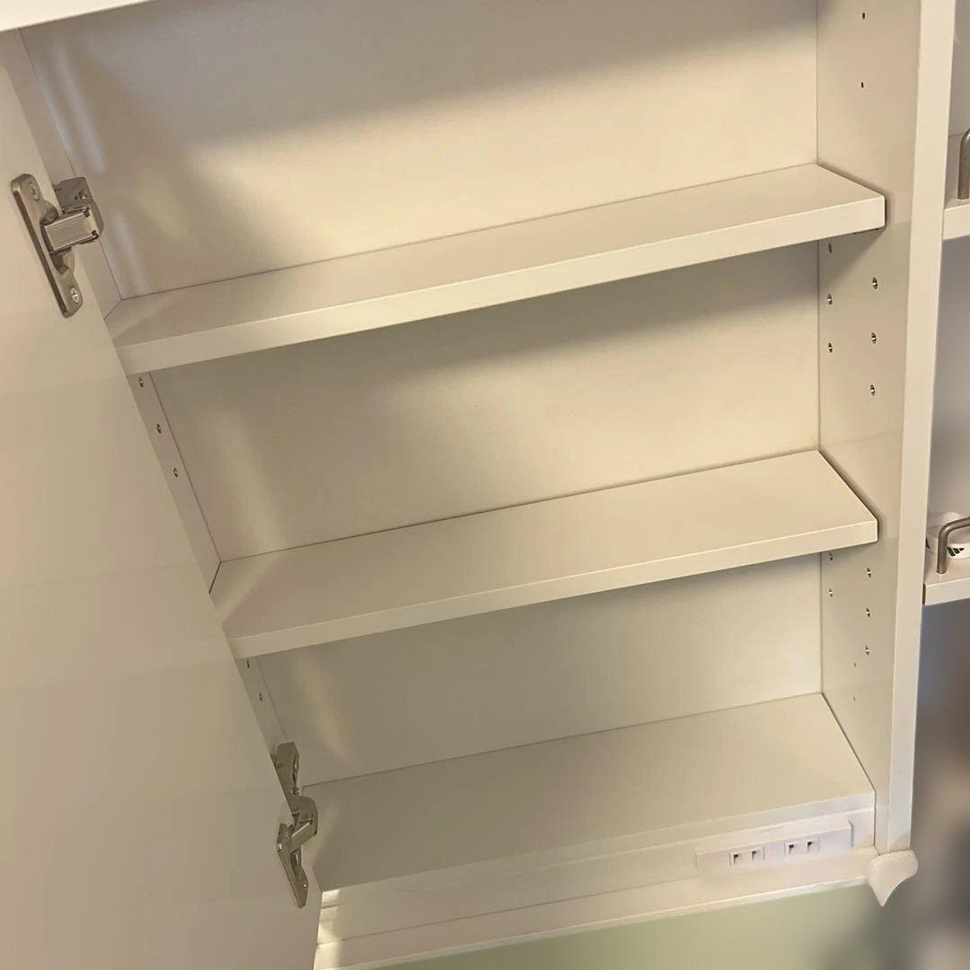 リコ ホワイトドレッサー・ミラー・鏡台　ニトリ