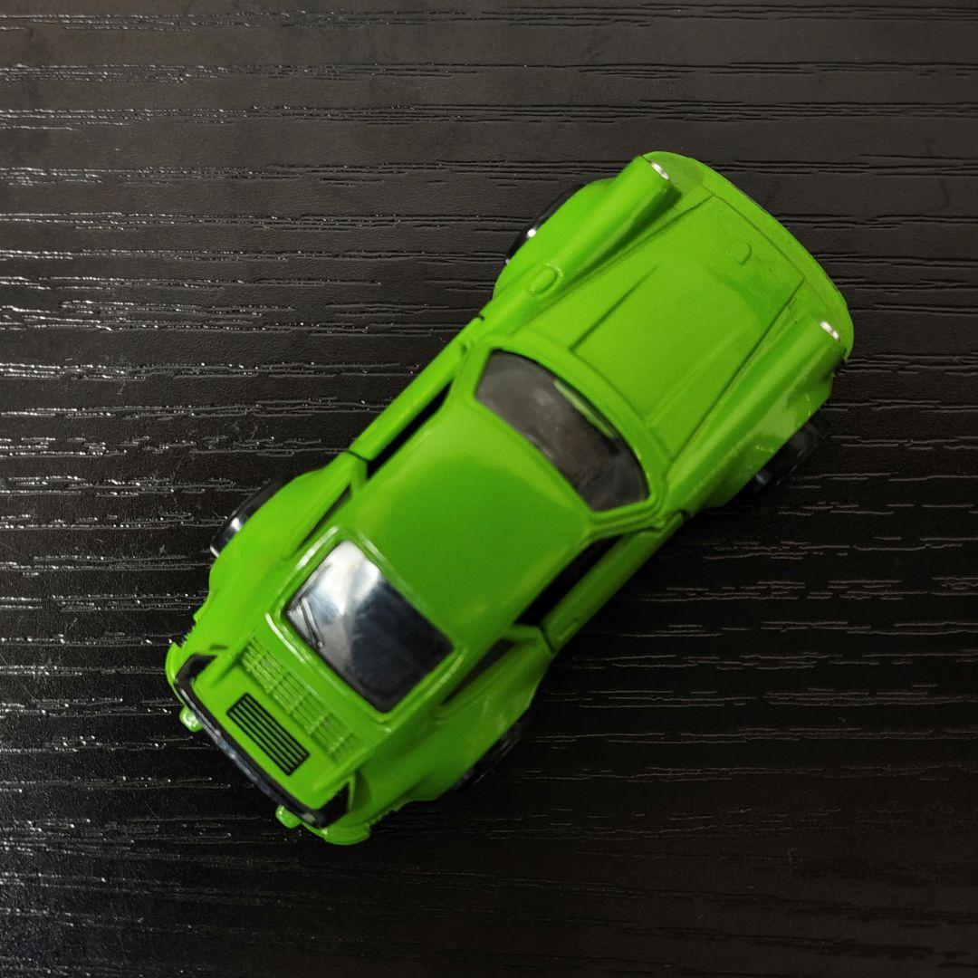 TOMICA　トミカ　ポルシェ　ターボ930ターボ　緑色　箱付き