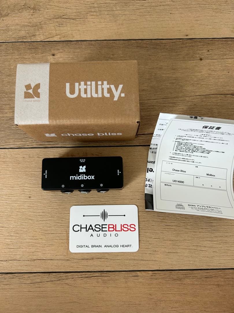 ギター chase bliss audio midibox