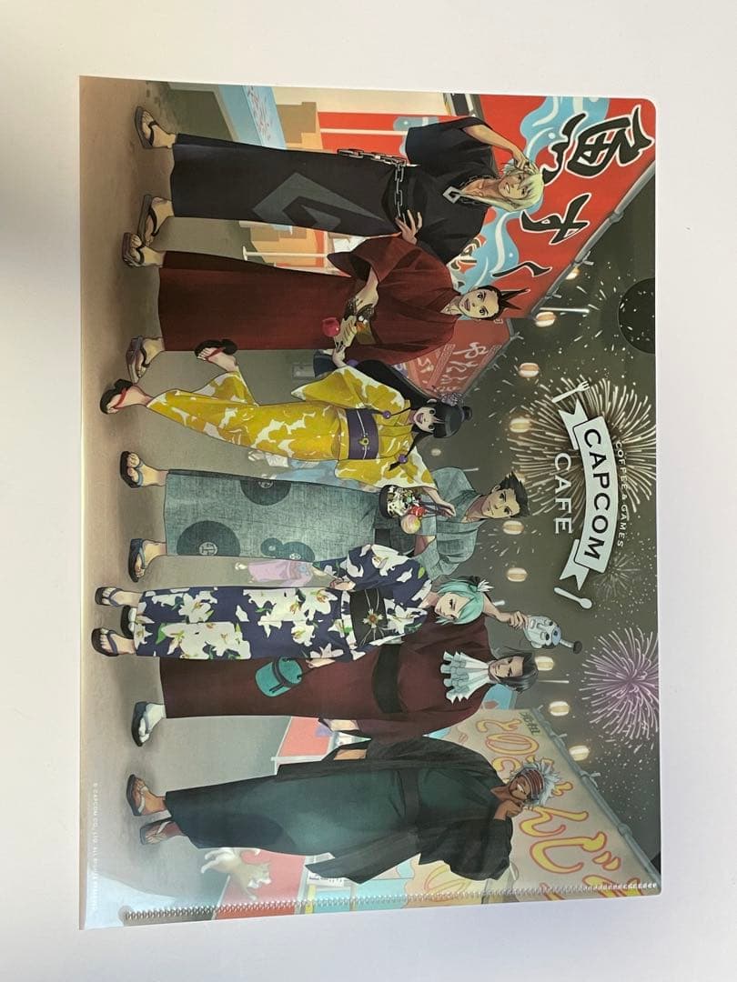 【逆転裁判】カプコンカフェ　クリアファイルセット【大逆転裁判】