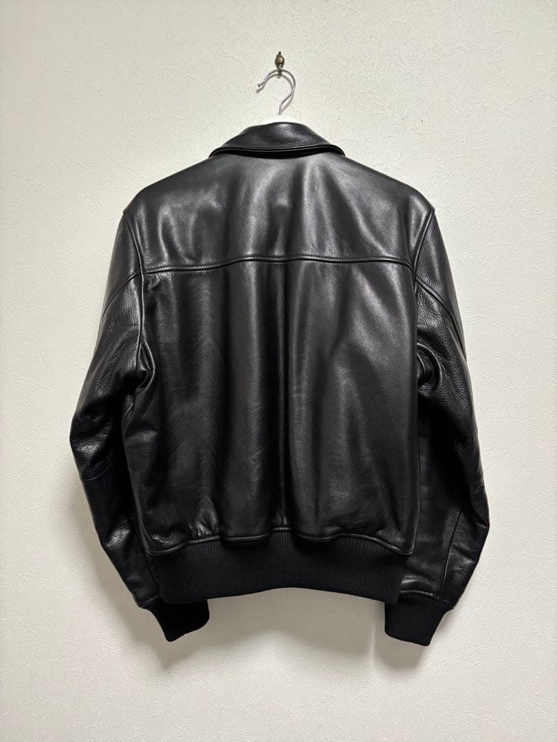激レア Stussy LEATHER FLIGHT JACKET Sサイズ