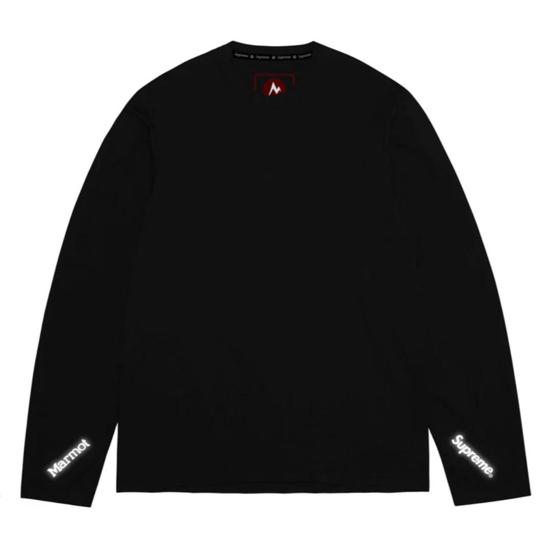 Supreme/Marmot 長袖Tシャツ M ブラック