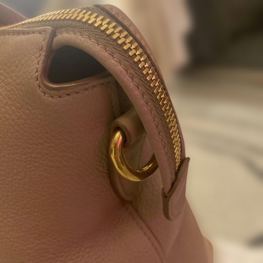 PRADA ベージュ　ショルダーバッグ　ハンドバッグ 2way 美品