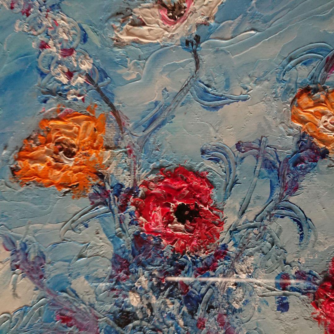 ギー ロカジェル GUY ROCAGEL パリのブーケ 油彩 ６号