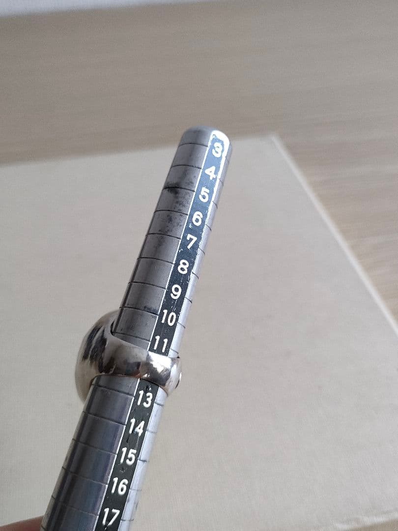 ジェムキングダム　ホワイトボーン　シルバー925リング　H.P. FRANCE