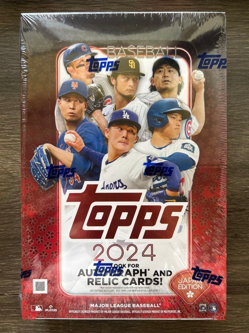 【YS】Topps 2024 MLB Japan Edition 1BOX