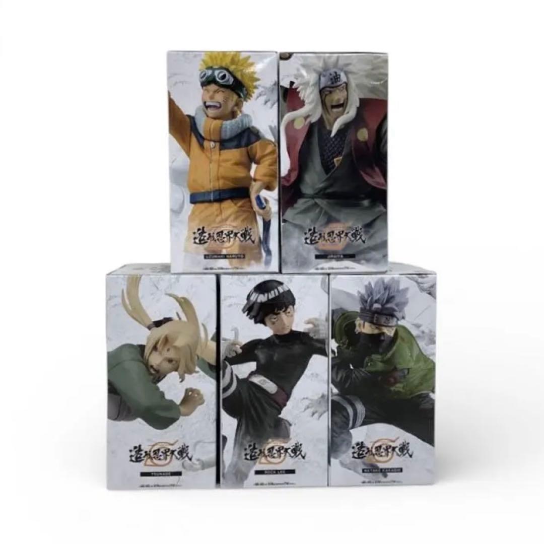 NARUTO 造形忍界大戦 5体未開封コンプリートセット フィギュア ナルト