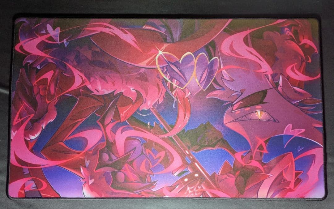 エンジェルダスト ヴァレンティノ プレイマット　Val vs. Angel