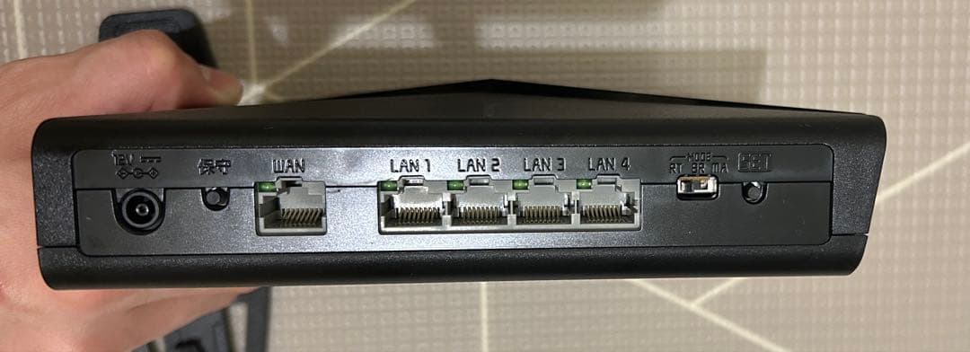 Wifi ホームルータ　NEC Aterm PA-WX5400HP ルーター