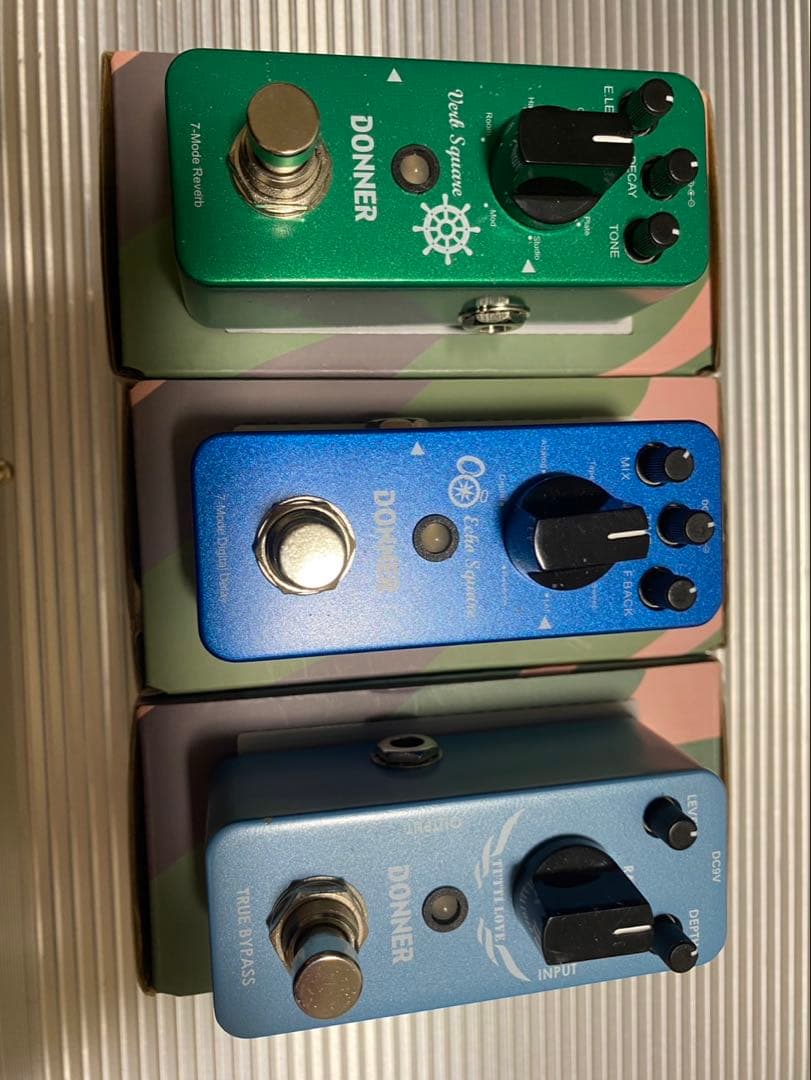 ギター DONNER Verb SquareEcho S quare TuttiLove