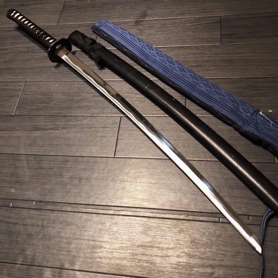 高級模造刀　逆刃刀　逆刃刀身 居合刀　太刀　るろうに剣心　刀袋付き