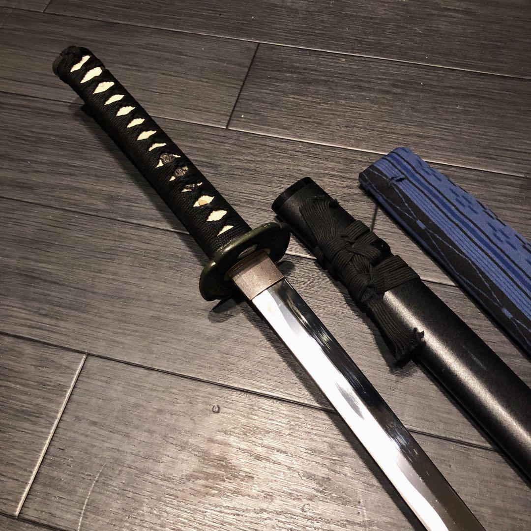 高級模造刀　逆刃刀　逆刃刀身 居合刀　太刀　るろうに剣心　刀袋付き