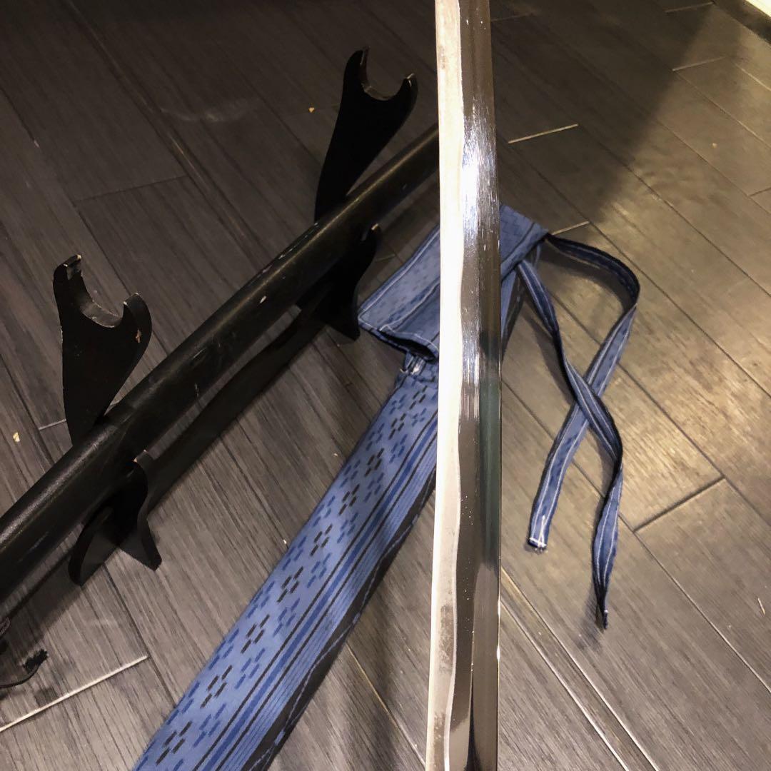 高級模造刀　逆刃刀　逆刃刀身 居合刀　太刀　るろうに剣心　刀袋付き