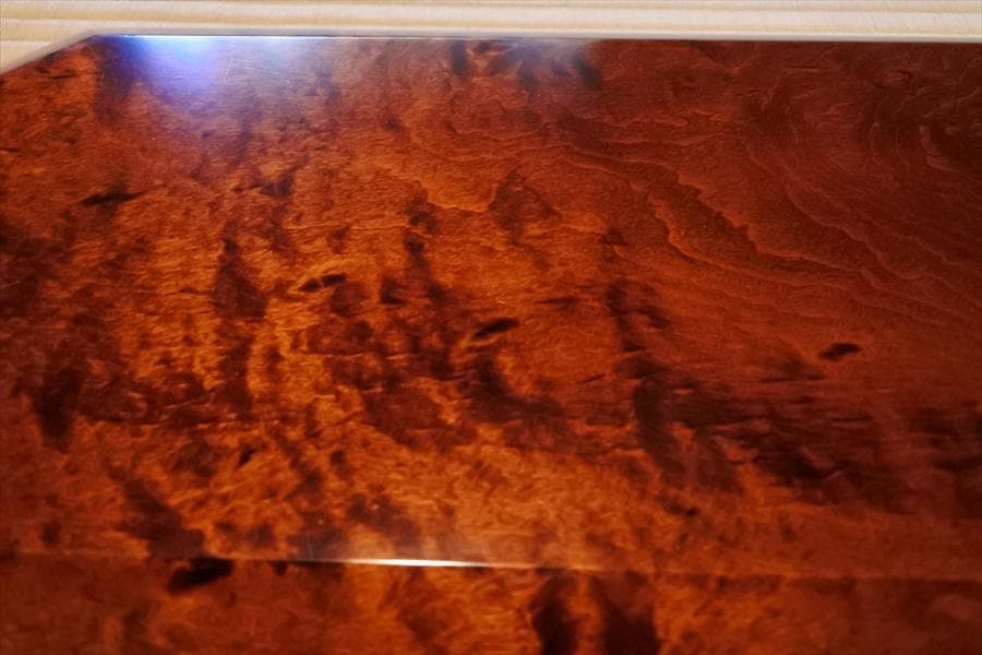 黒田乾吉作　木製塗盆　長形　黒田辰秋 長男