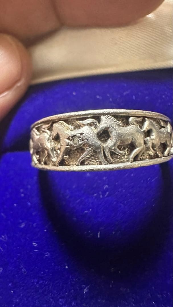 pt100 装飾的なリング 約7.0g