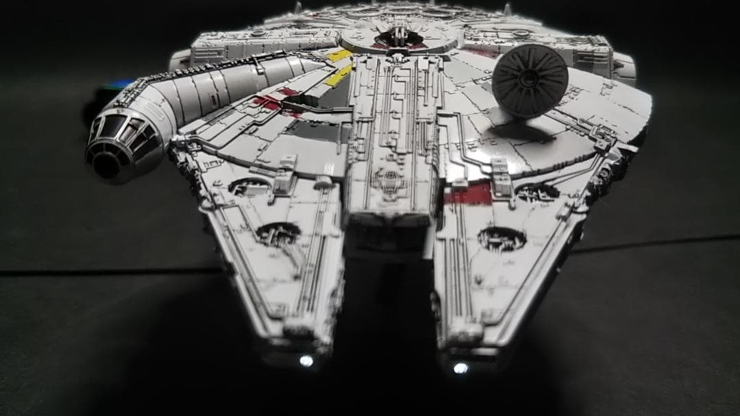 ミレニアムファルコン MF 電飾改修　 完成品 　ビークルモデル　1/350