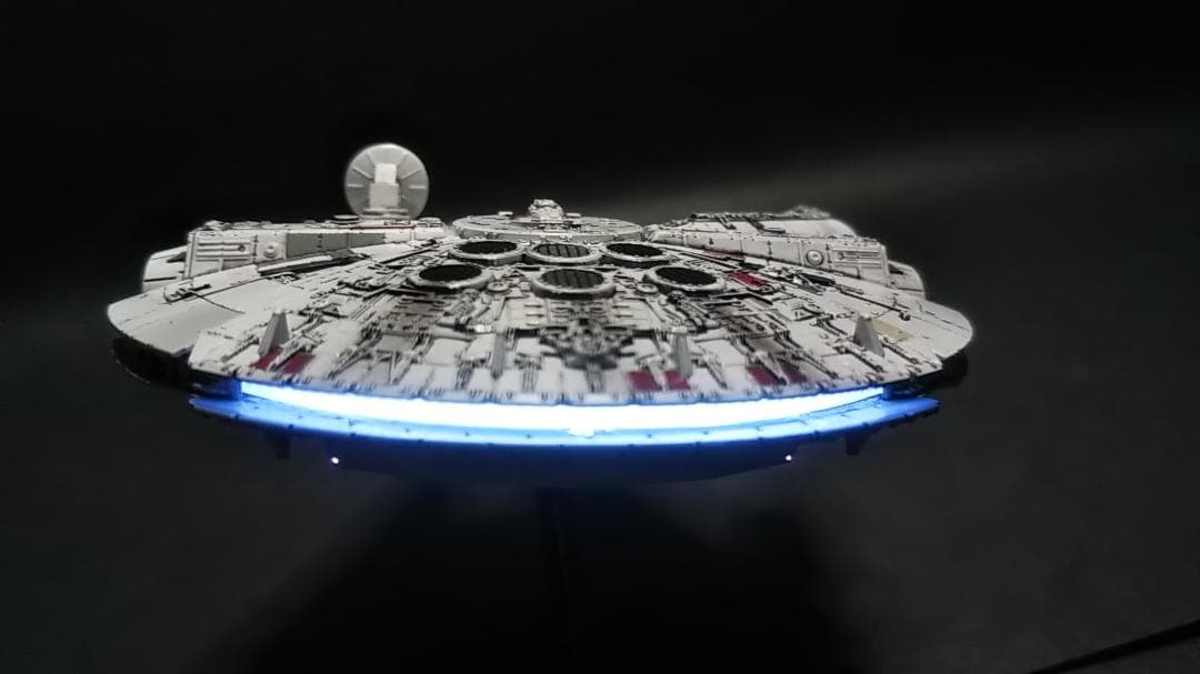 ミレニアムファルコン MF 電飾改修　 完成品 　ビークルモデル　1/350