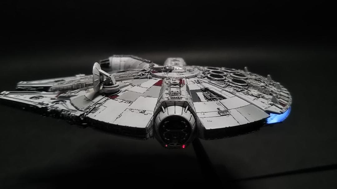 ミレニアムファルコン MF 電飾改修　 完成品 　ビークルモデル　1/350