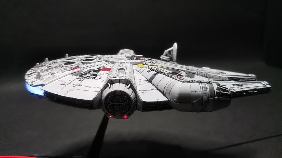 ミレニアムファルコン MF 電飾改修　 完成品 　ビークルモデル　1/350