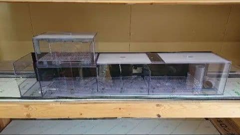 ヤスちよベイベイ　上部フィルター引き出し　コーナーカバー　接続ホース