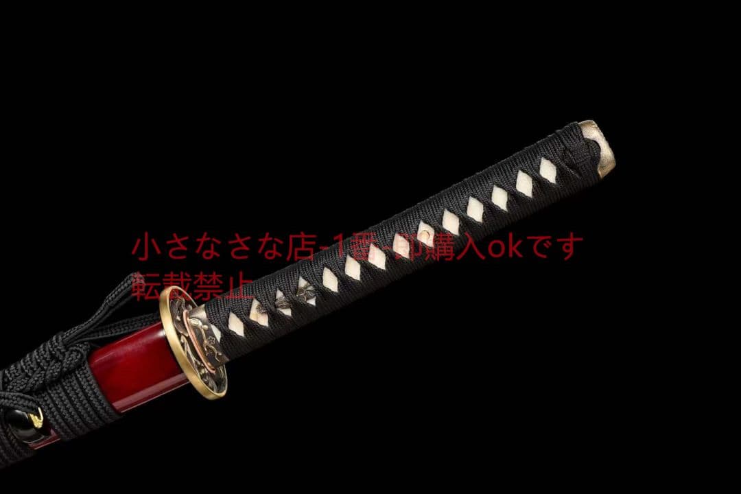 焼成打石紋模様鋼武士刀【鶯歌燕舞】 古兵器 武具 刀装具 日本刀 模造刀 居合刀