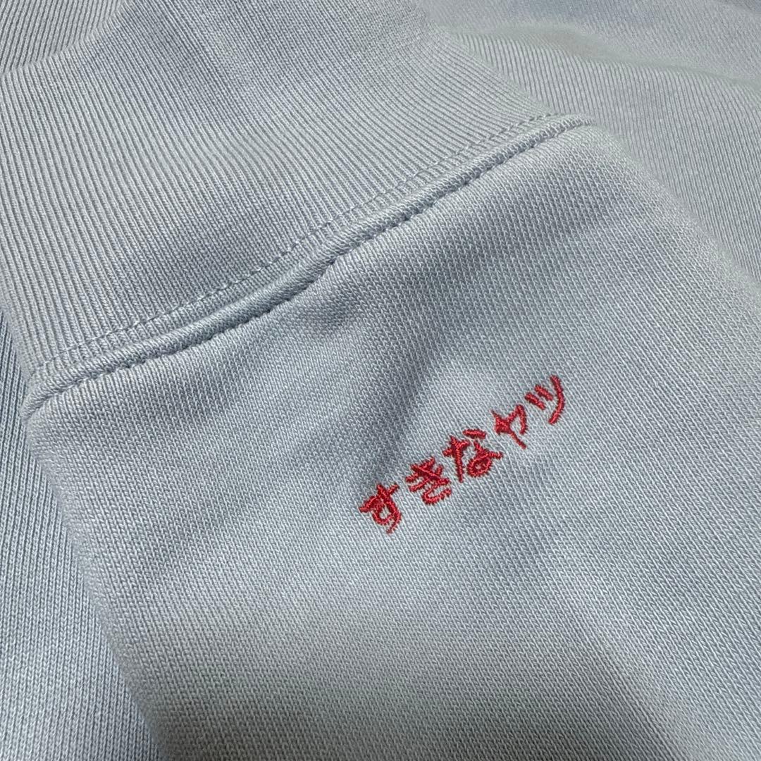 逃げ水あむ × S◯XSOCKS ソソミズパーカー ブルー LLサイズ