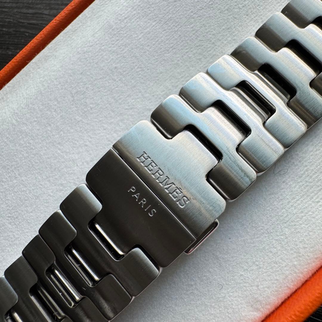 2655 Apple Watch エルメス　グランH ステンレスシルバー　バンド