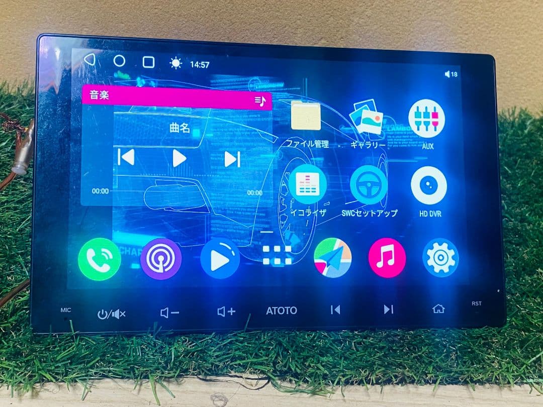 ATOTO タッチスクリーンディスプレイ