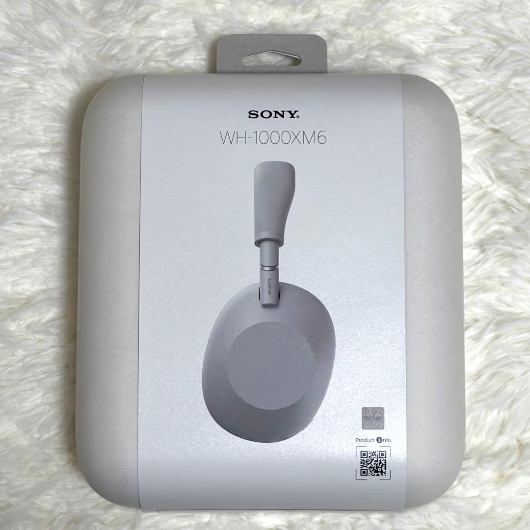 【未開封】SONY WH-1000XM6 ワイヤレスヘッドホン プラチナシルバー