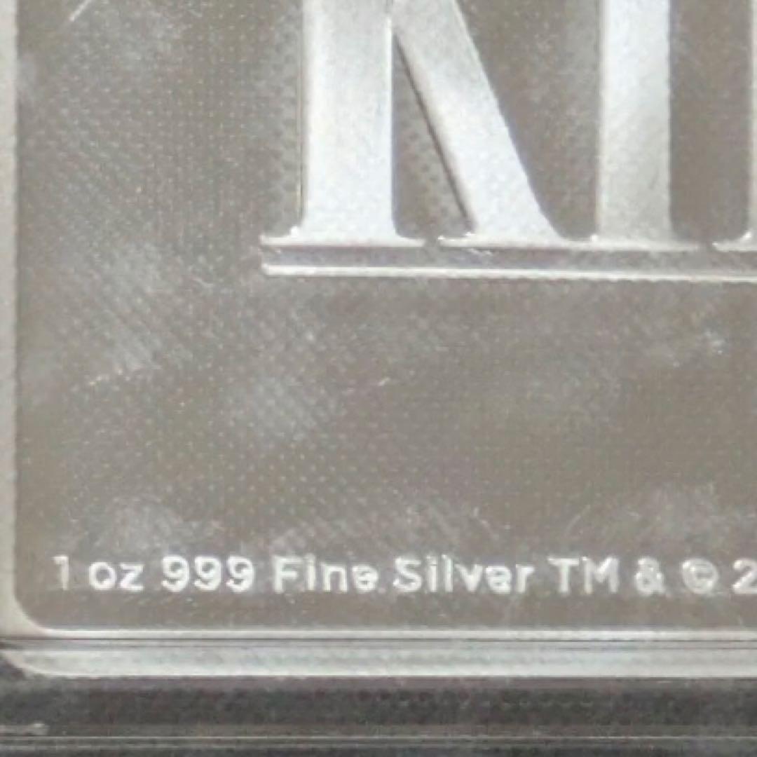 銀価格上昇！純銀資産　ナイトキング 1オンス 999ファインシルバー