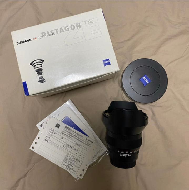 Distagon（ディスタゴン）T 2.815mm ZE Eマウント　キヤノン