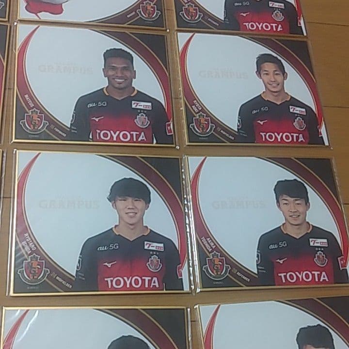 名古屋グランパス オフィシャルミニ色紙21枚セット相馬勇紀選手直筆サイン入り