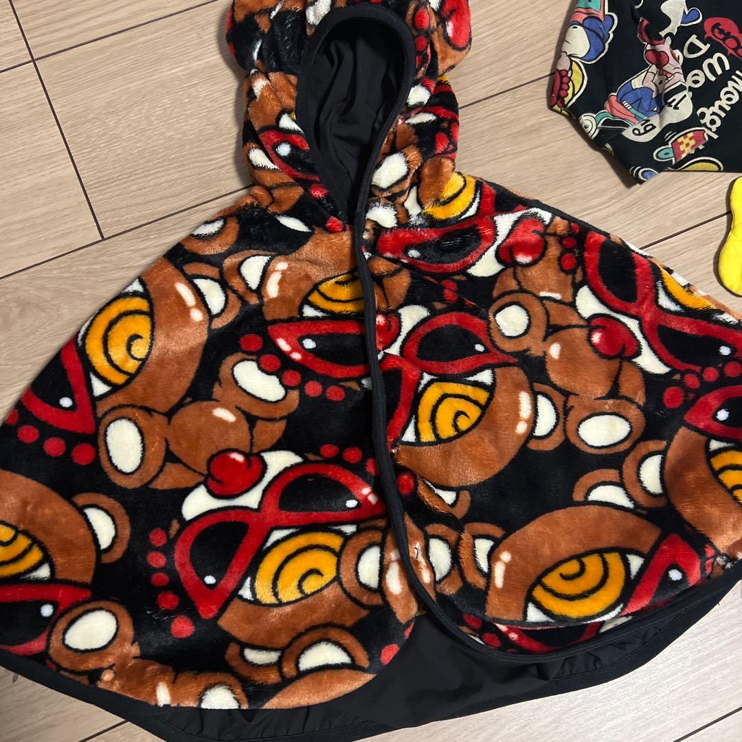 ヒスミニ テディポンチョ、ロンパースセット