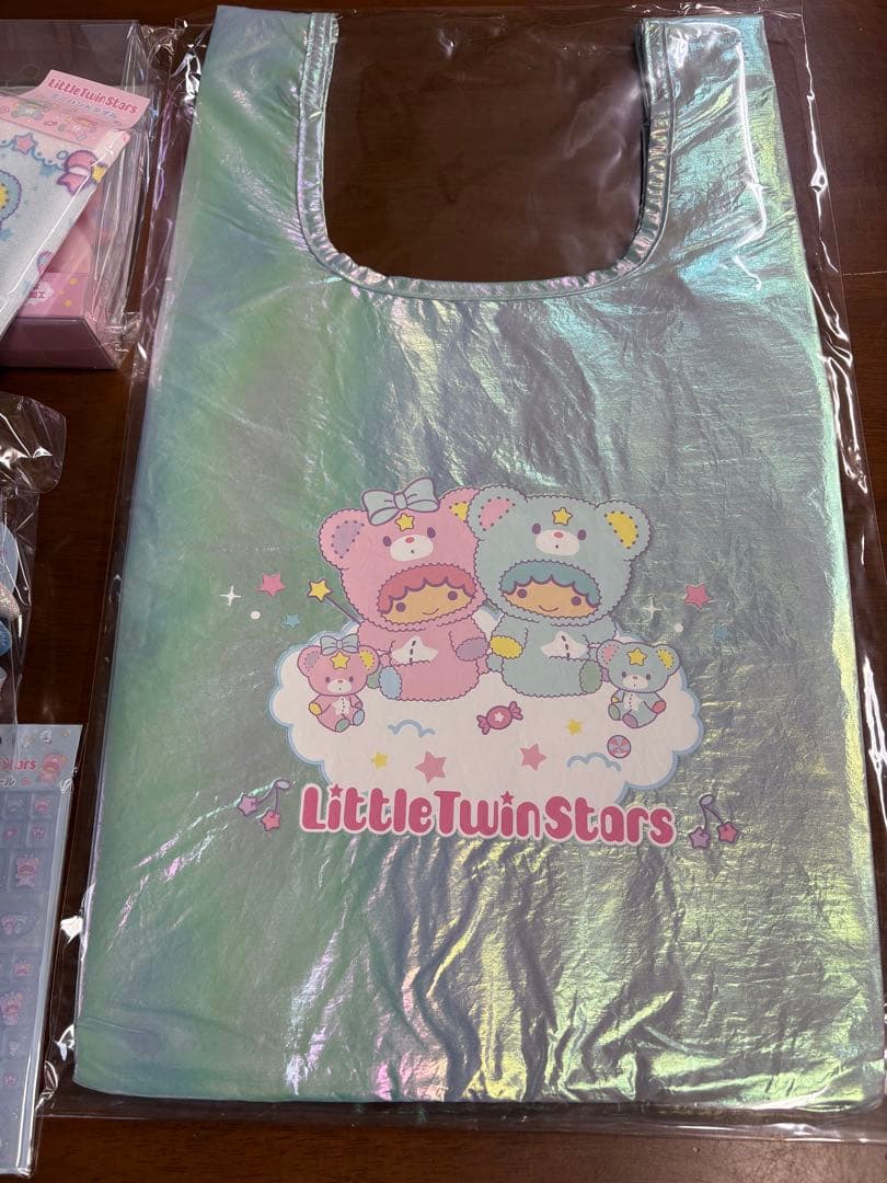 サンリオ リトルツインスターズ キキララ フロッキーマスコット パフポフ シール