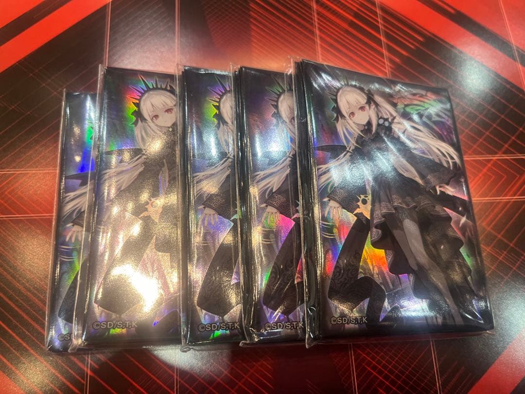 ろ*門様 遊戯王　購入特典　光なき影ア＝バオ•ア•クゥー　 スリーブ100枚 未