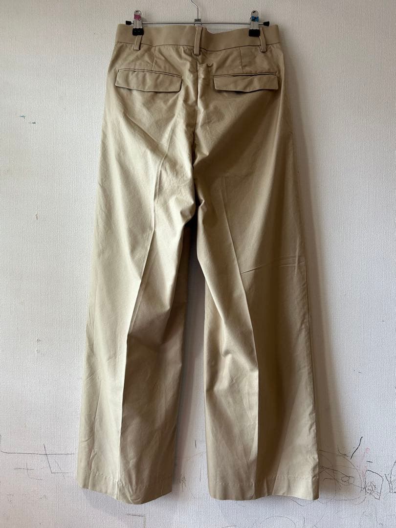MUSE de Deuxieme Classe チノ タックワイドパンツ 36